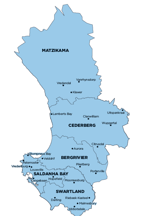 Municipalities in the Western Cape